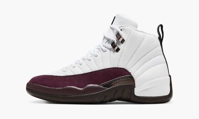 Кроссовки A Ma Maniére X Air Jordan 12 «White» белый,94206ce426381c7a822a5f47acd6019f