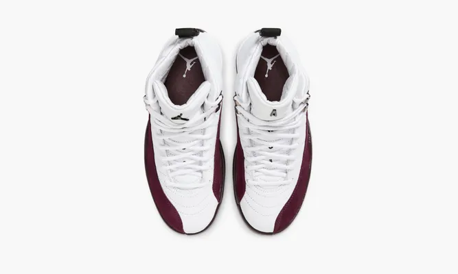 Кроссовки A Ma Maniére X Air Jordan 12 «White» белый,94206ce426381c7a822a5f47acd6019f