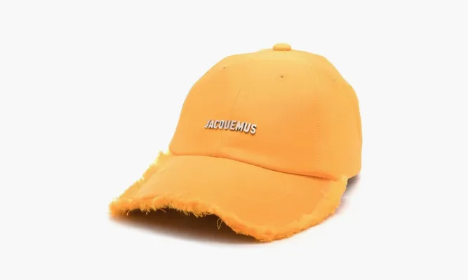 Аксессуары Jacquemus Baseball Cap Fur «Orange» оранжевый