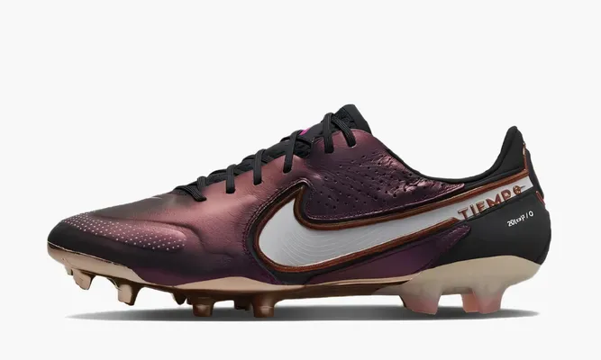 Для футбола Nike Tiempo Legend 9 Elite Q Fg «Generations Pack Space Purple» коричневый