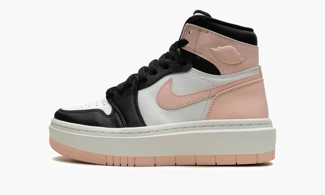 Кроссовки Nike Air Jordan 1 High Elevate WMNS «Atmosphere Pink» черный