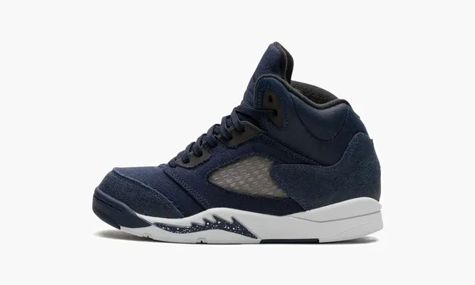 Для самых маленьких Air Jordan 5 PS «Midnight Navy» синий