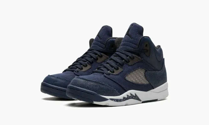 Для самых маленьких Air Jordan 5 PS «Midnight Navy» синий