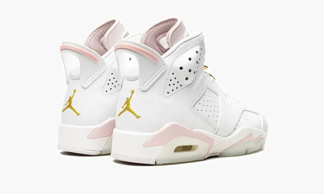 Кроссовки Air Jordan 6 WMNS «Gold Hoops» белый