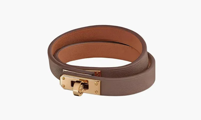 Аксессуары Belt Hermes Kelly «Walnut» коричневый