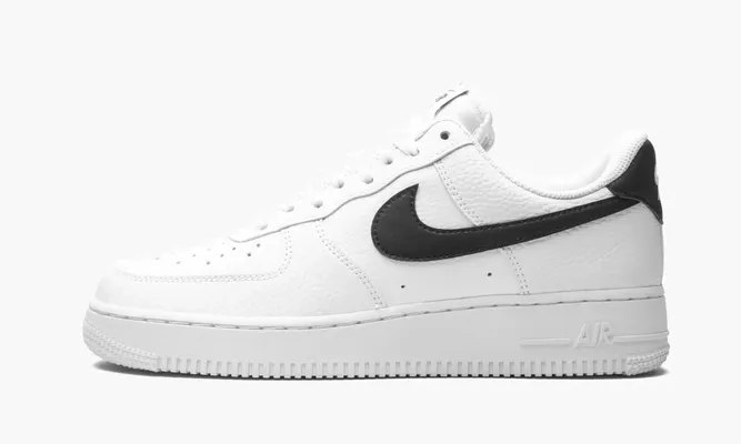 Кроссовки Air Force 1 Low '07 «White / Black» белый