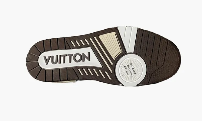 Кроссовки Tyler X Louis Vuitton Trainer «Umber» коричневый