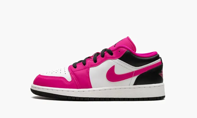 Кроссовки Air Jordan 1 Low GS «Fierce Pink» синий
