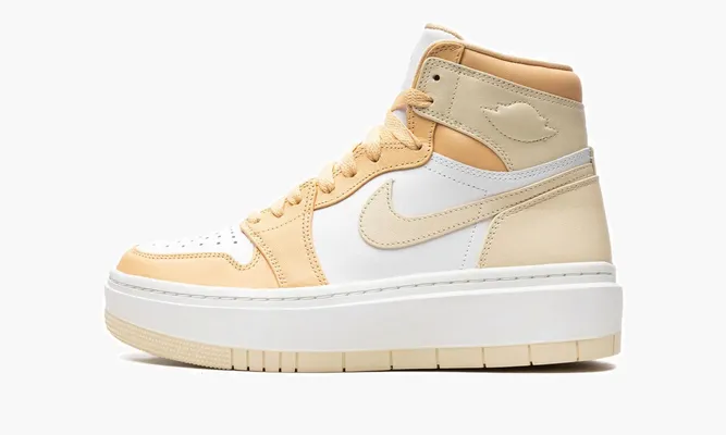 Кроссовки Air Jordan 1 Elevate High WMNS «Celestial Gold» бежевый