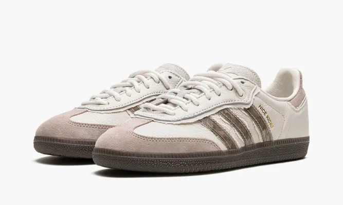 Кроссовки Adidas Samba «Consortium Cup Nice Kicks» коричневый