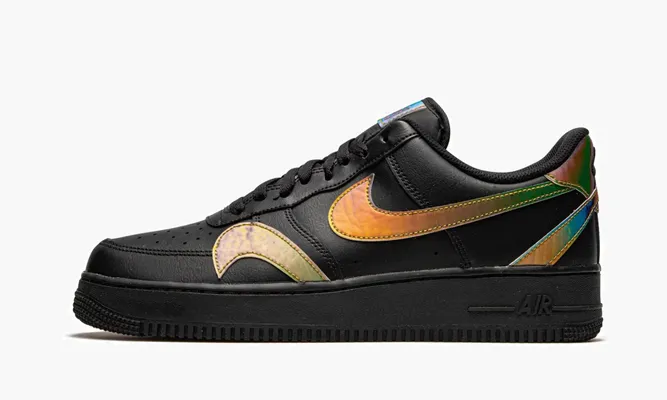Кроссовки Air Force 1 '07 LV8 «Misplaced Swoosh - Black» черный