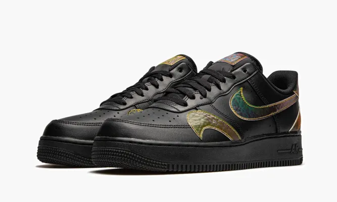 Кроссовки Air Force 1 '07 LV8 «Misplaced Swoosh - Black» черный