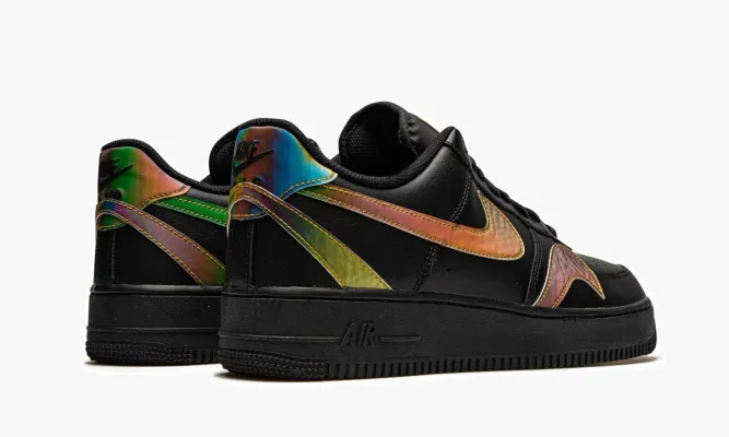 Кроссовки Air Force 1 '07 LV8 «Misplaced Swoosh - Black» черный