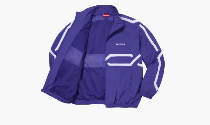 Одежда Supreme Ss24 Track Jacket «Purple» фиолетовый