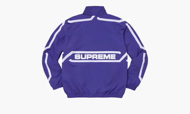 Одежда Supreme Ss24 Track Jacket «Purple» фиолетовый