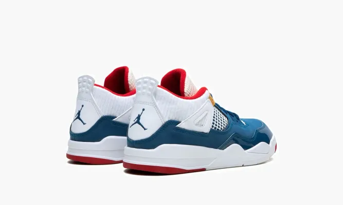 Для самых маленьких Air Jordan 4 PS «Messy Room» синий