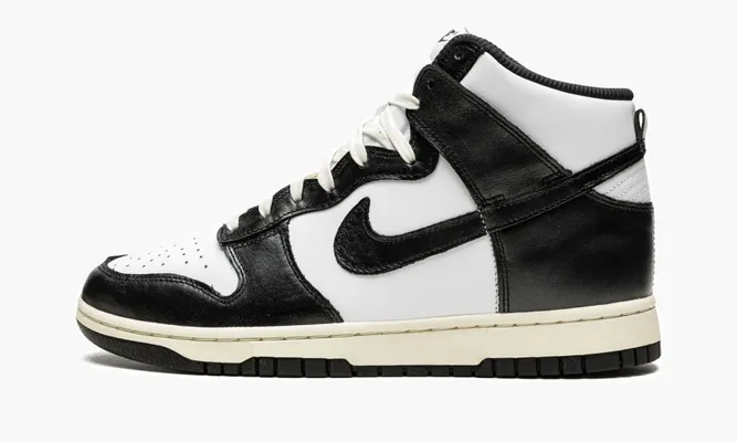 Кроссовки Nike Dunk High WMNS «Vintage Black» белый