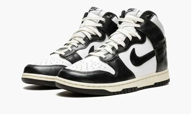 Кроссовки Nike Dunk High WMNS «Vintage Black» белый