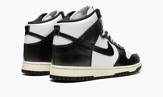 Кроссовки Nike Dunk High WMNS «Vintage Black» белый