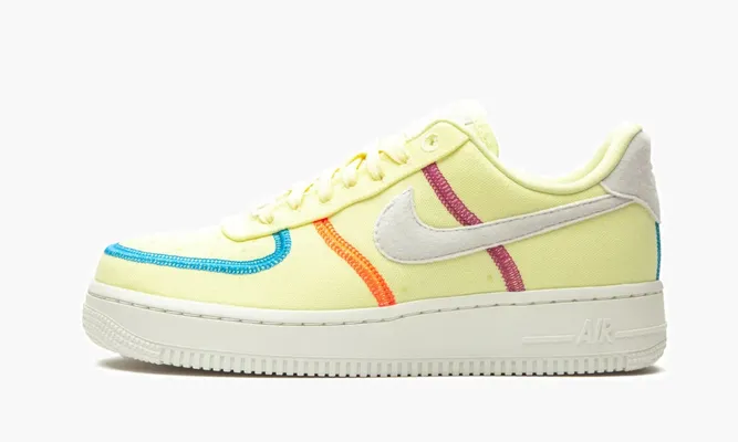 Кроссовки Air Force 1 '07 LX MNS WMNS «Life Lime» кремовый