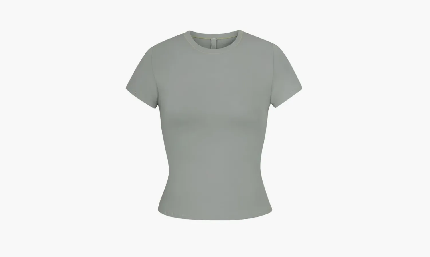 SKIMS T-shirt Cotton Jersey «Mineral»