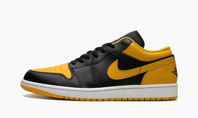 Кроссовки Air Jordan 1 Low «Yellow Orche» черный