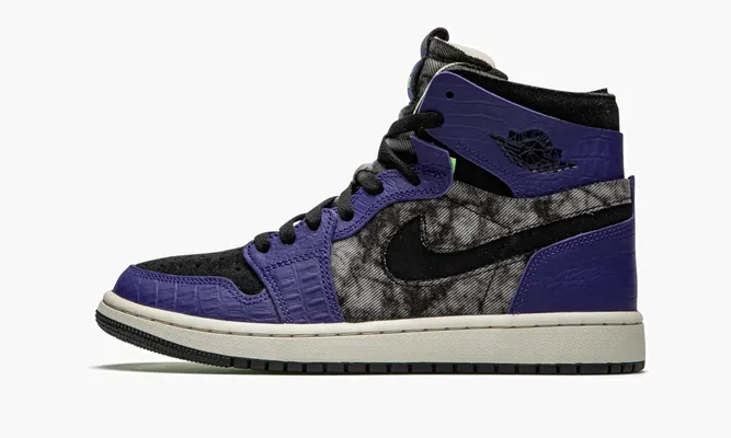 Кроссовки Air Jordan 1 Zoom Comfort «Bayou Boys» фиолетовый