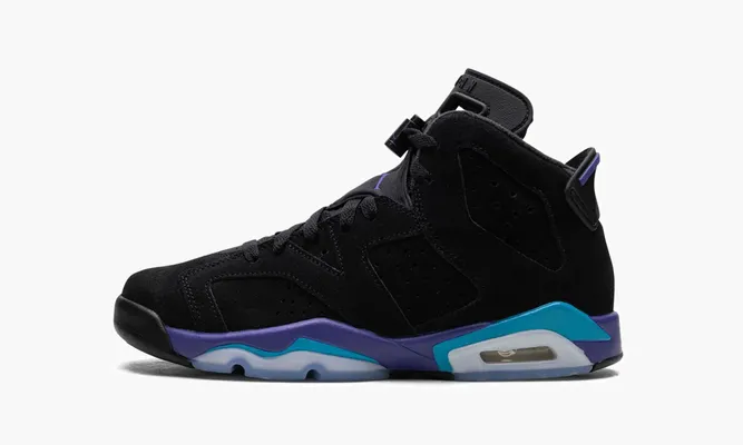 Кроссовки Air Jordan 6 Retro GS «Aqua» черный