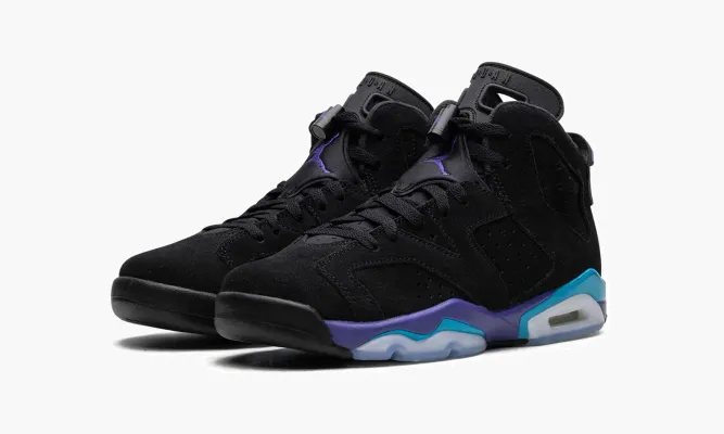 Кроссовки Air Jordan 6 Retro GS «Aqua» черный