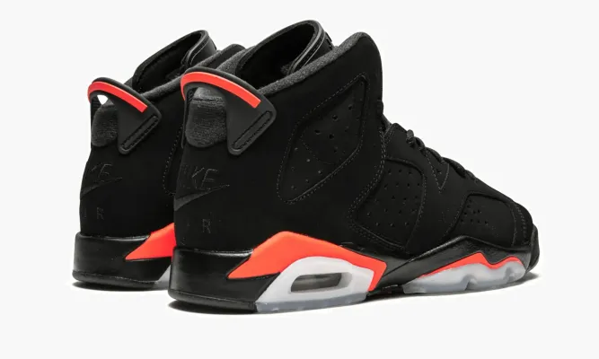 Кроссовки Air Jordan 6 GS «Infared» черный