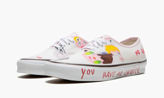 Кроссовки Vans OG Authentic L «Javier Calleja - Potting Soil» разноцветный