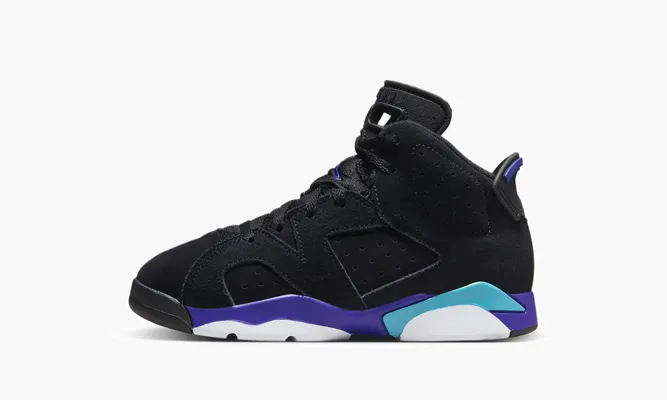 Для самых маленьких Air Jordan 6 Retro PS «Aqua» черный