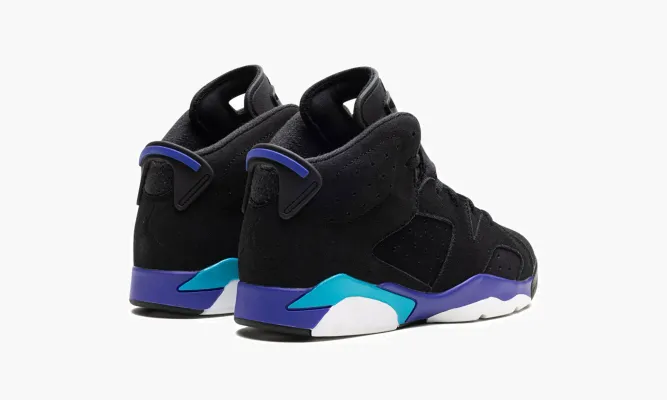 Для самых маленьких Air Jordan 6 Retro PS «Aqua» черный