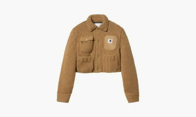 Одежда Sacai X Carhartt WIP Jacket «Brown» коричневый
