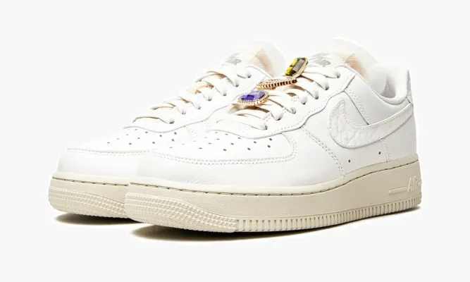 Кроссовки Air Force 1 LO PRM MNS WMNS «Jewels White» белый