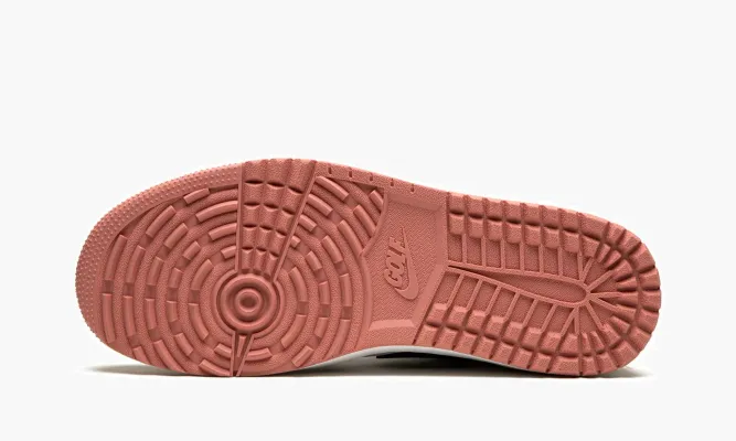 Кроссовки Air Jordan 1 Low Golf «Rust Pink» черный