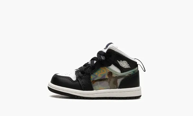 Для самых маленьких Air Jordan 1 TD «Hologram» черный