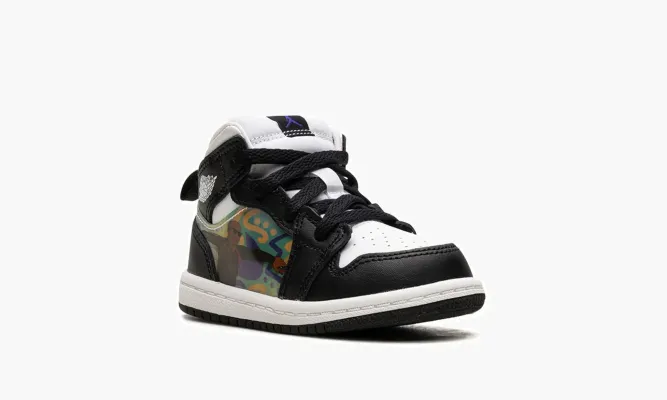 Для самых маленьких Air Jordan 1 TD «Hologram» черный