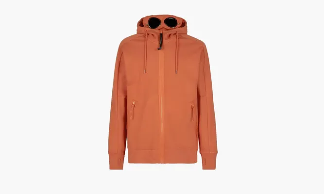 Одежда C.P. Company Zipped Hoodie «Orange» оранжевый