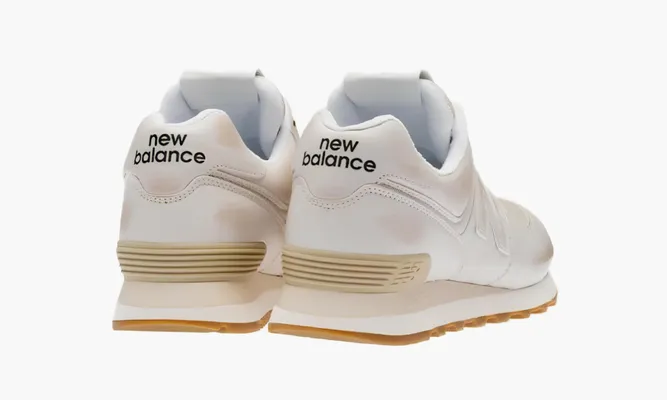 Кроссовки New Balance 574 X Miu Miu Leather «White» белый