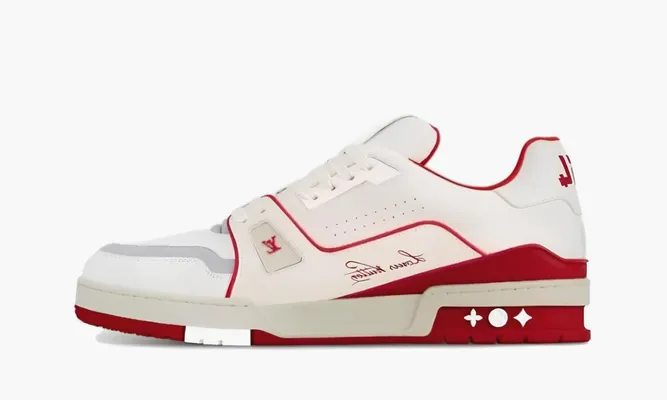 Кроссовки Louis Vuitton «Red» белый