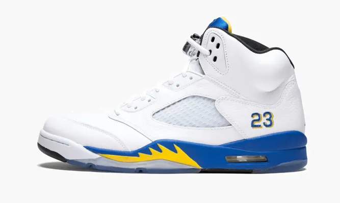 Кроссовки Air Jordan 5 Retro «Laney» белый