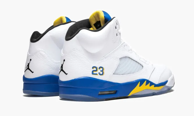 Кроссовки Air Jordan 5 Retro «Laney» белый