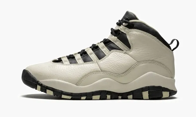 Кроссовки Air Jordan 10 Retro Prem GS «Heiress» бежевый