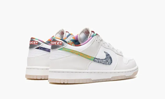 Кроссовки Nike Dunk Low GS «Multi Color Paisley» белый