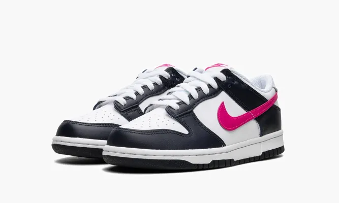 Кроссовки Nike Dunk Low GS «Obsidian / Fierce Pink» черный
