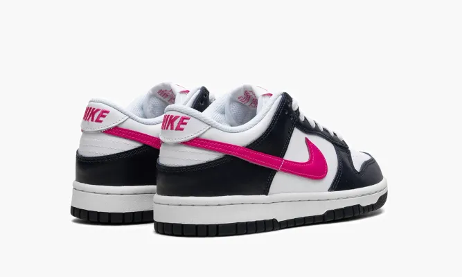 Кроссовки Nike Dunk Low GS «Obsidian / Fierce Pink» черный