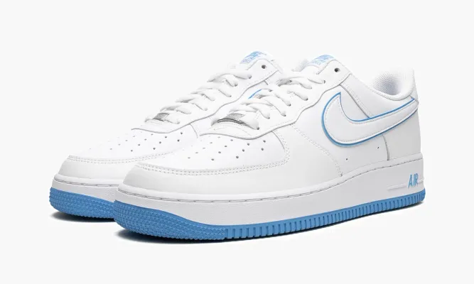 Кроссовки Air Force 1 '07 Low «UNC» белый