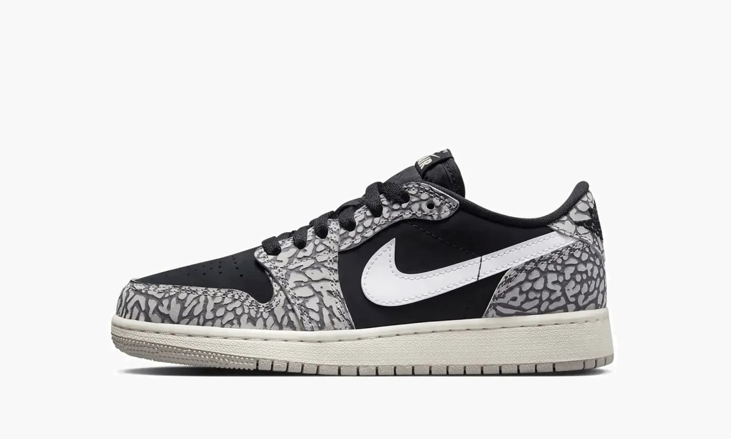 Air Jordan 1 Low GS «Elephant Print»