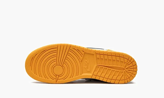 Кроссовки Air Jordan 1 Mid GS «Taxi» желтый